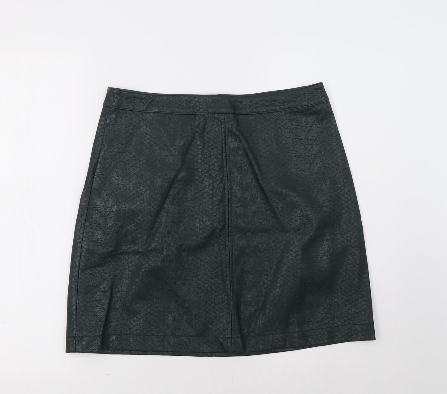 F&F Womens Green   A-Line Skirt Size 10