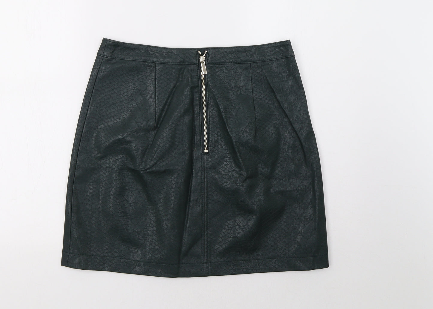 F&F Womens Green   A-Line Skirt Size 10