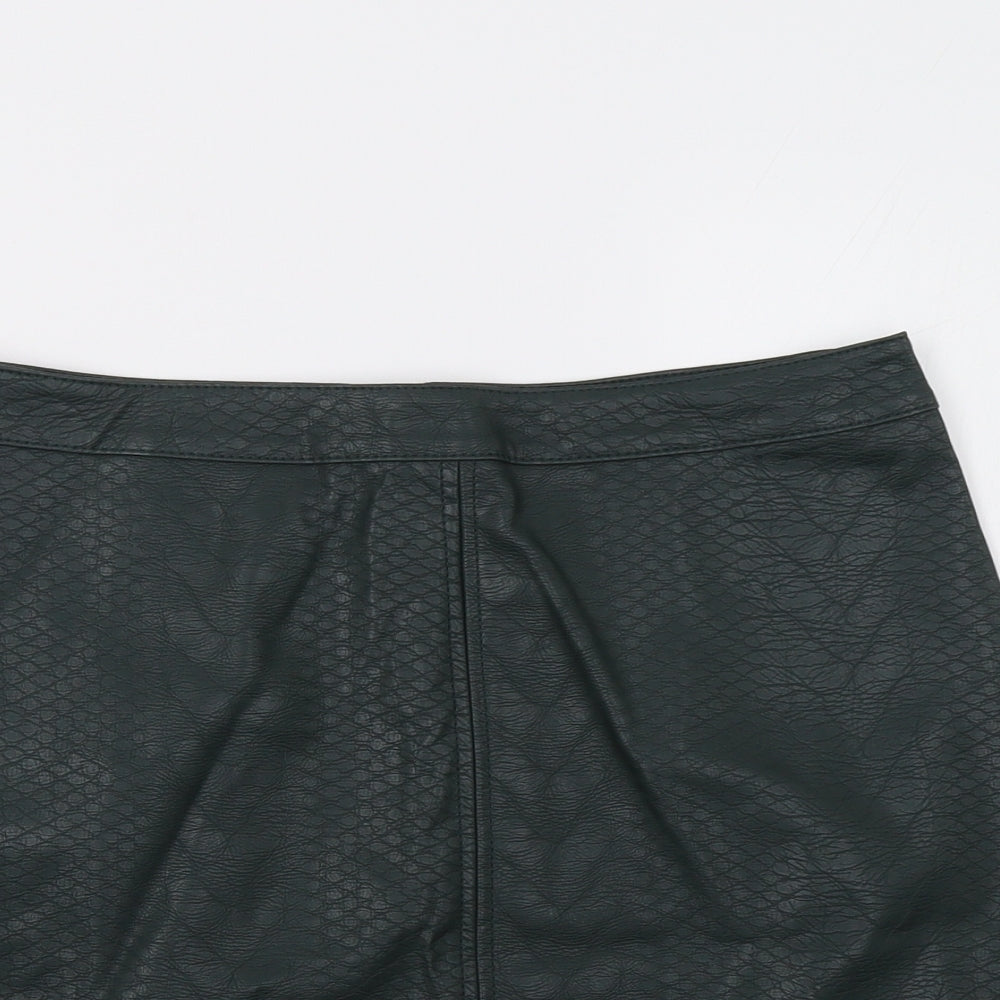 F&F Womens Green   A-Line Skirt Size 10