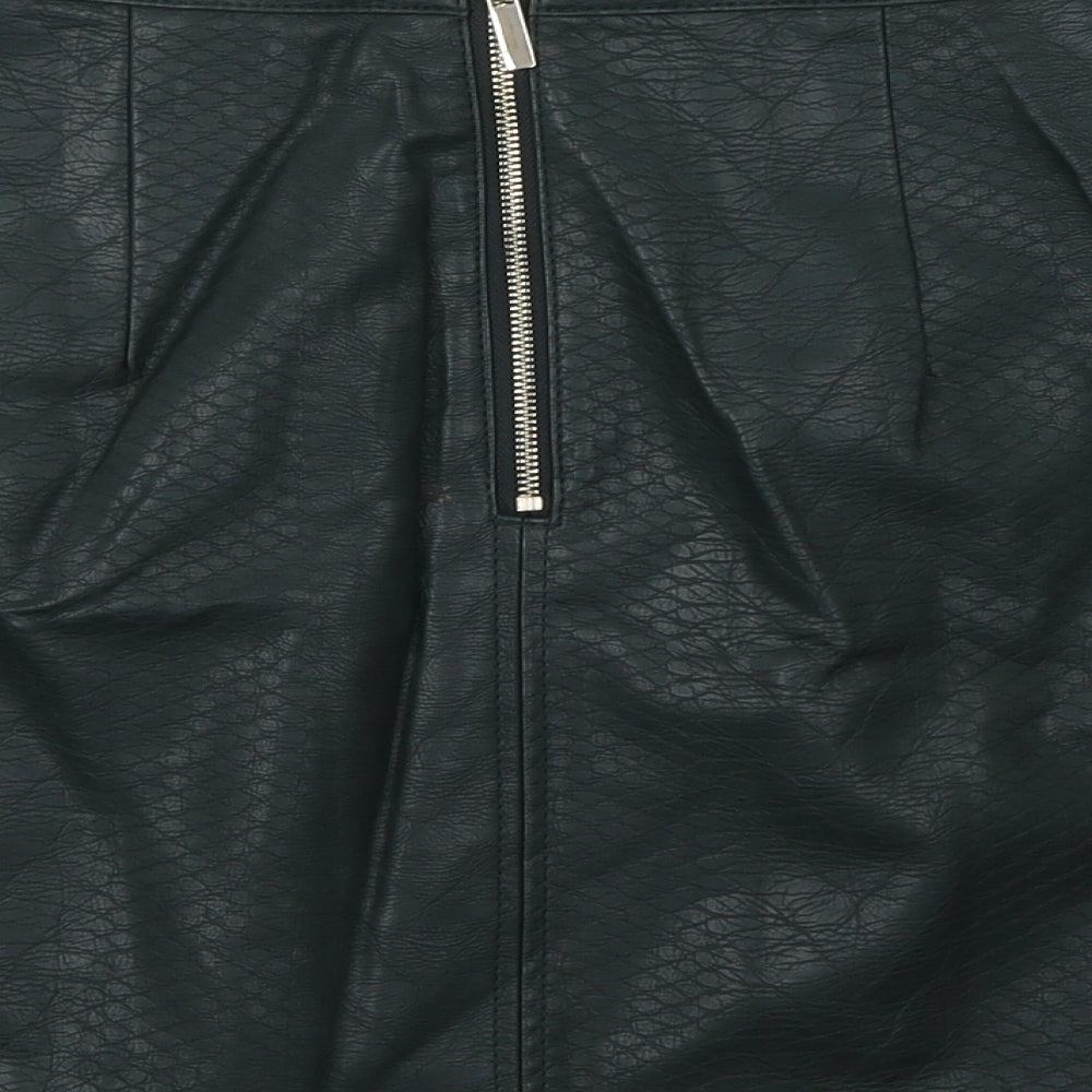 F&F Womens Green   A-Line Skirt Size 10