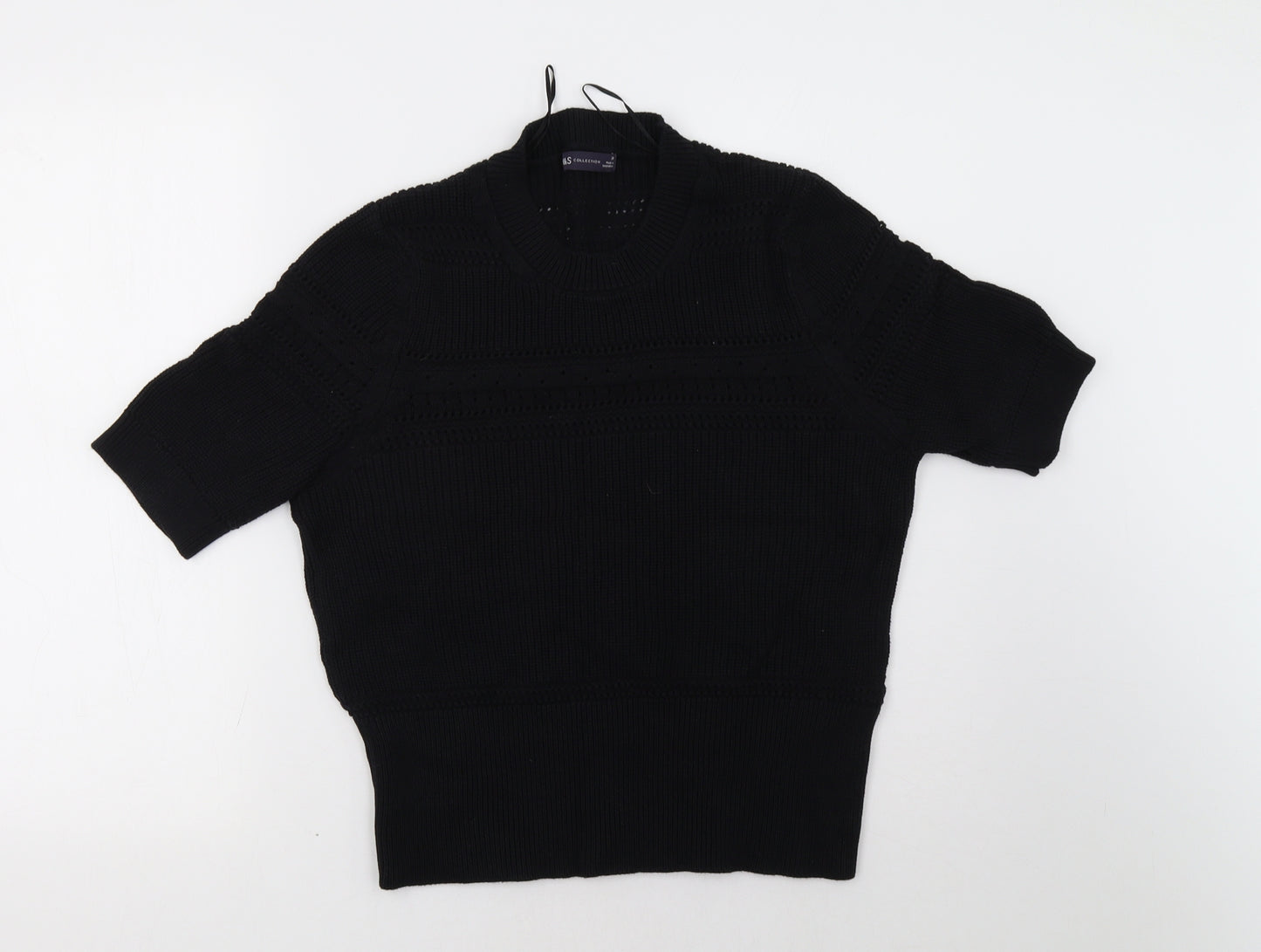 Marks and Spencer Womens Black   Pullover Sweatshirt Size 20