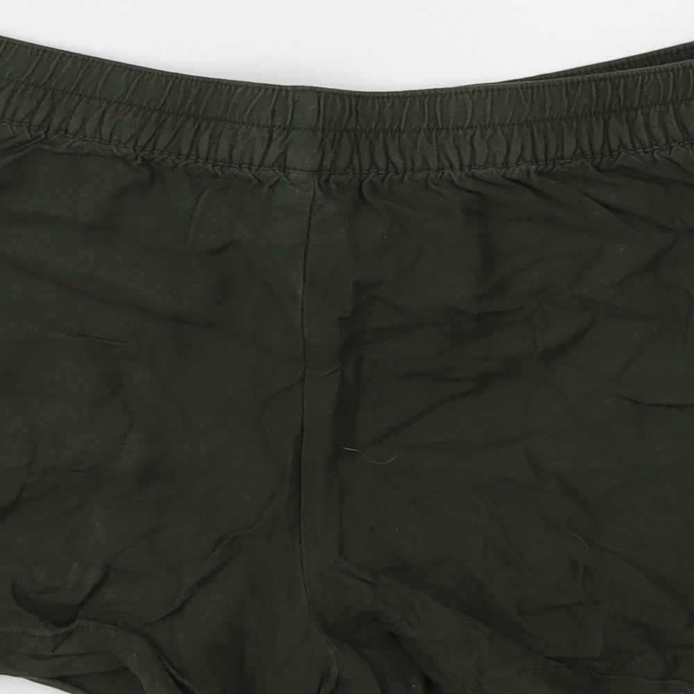 Matalan Womens Green   Sweat Shorts Size 10