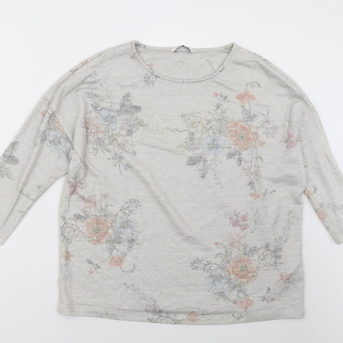 Sainsburys Womens Beige   Pullover Sweatshirt Size 16