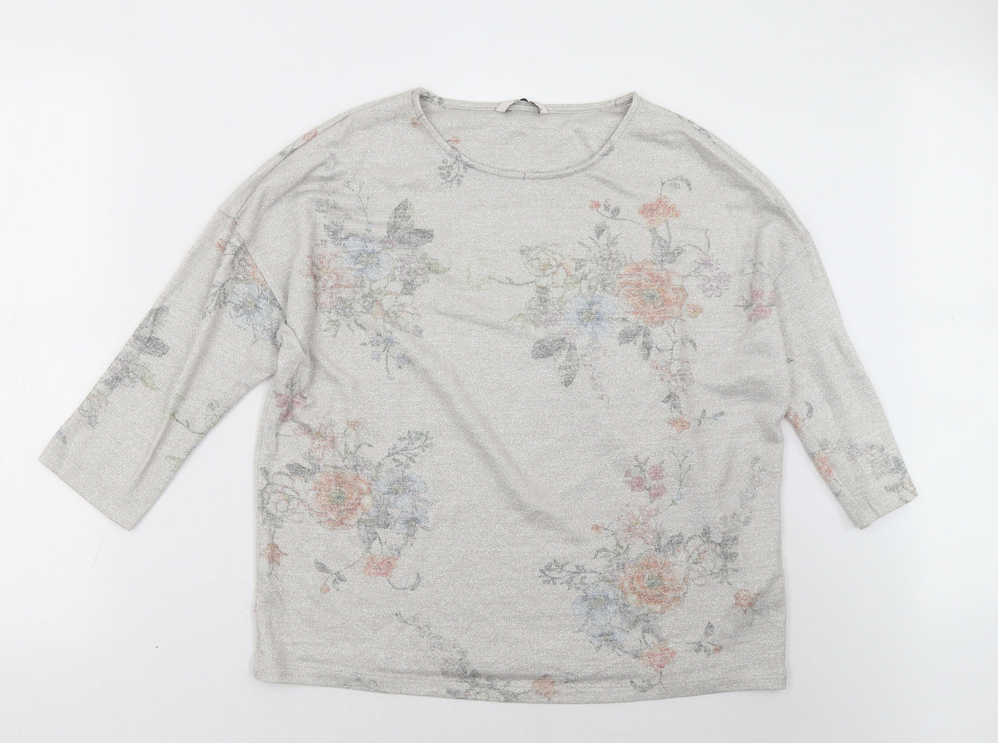 Sainsburys Womens Beige   Pullover Sweatshirt Size 16