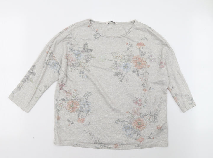 Sainsburys Womens Beige   Pullover Sweatshirt Size 16