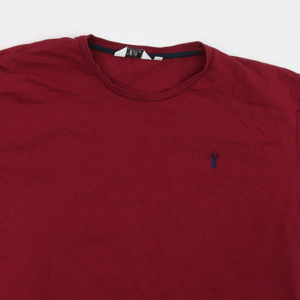 NEXT Mens Red    T-Shirt Size 2XL