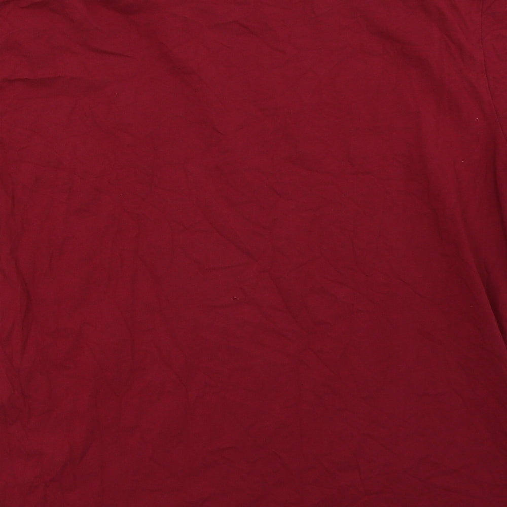 NEXT Mens Red    T-Shirt Size 2XL