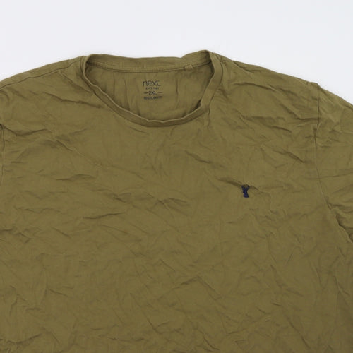 NEXT Mens Green    T-Shirt Size 2XL