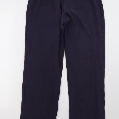 Preworn Womens Purple   Jogger Trousers Size 14 L29 in