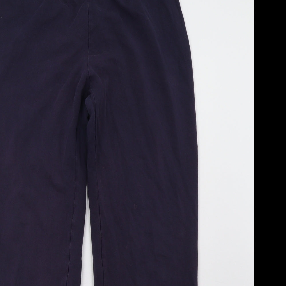 Preworn Womens Purple   Jogger Trousers Size 14 L29 in