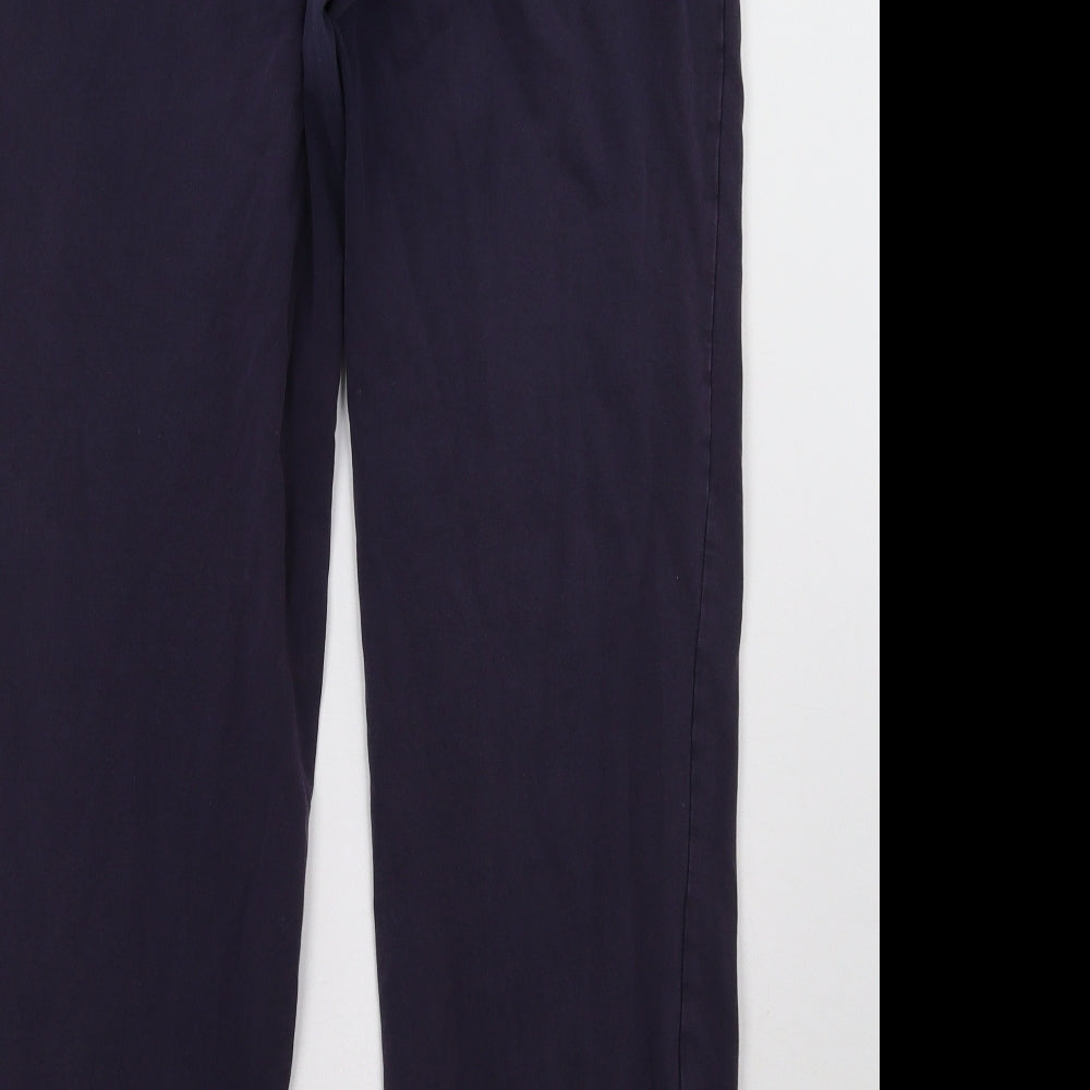 Preworn Womens Purple   Jogger Trousers Size 14 L29 in