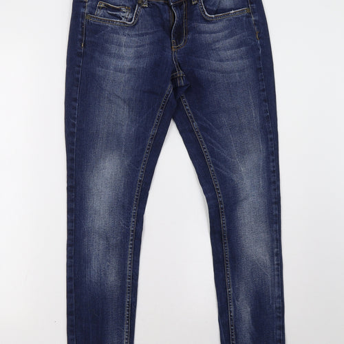 Dorothy Perkins Womens Blue   Straight Jeans Size 8 L27 in