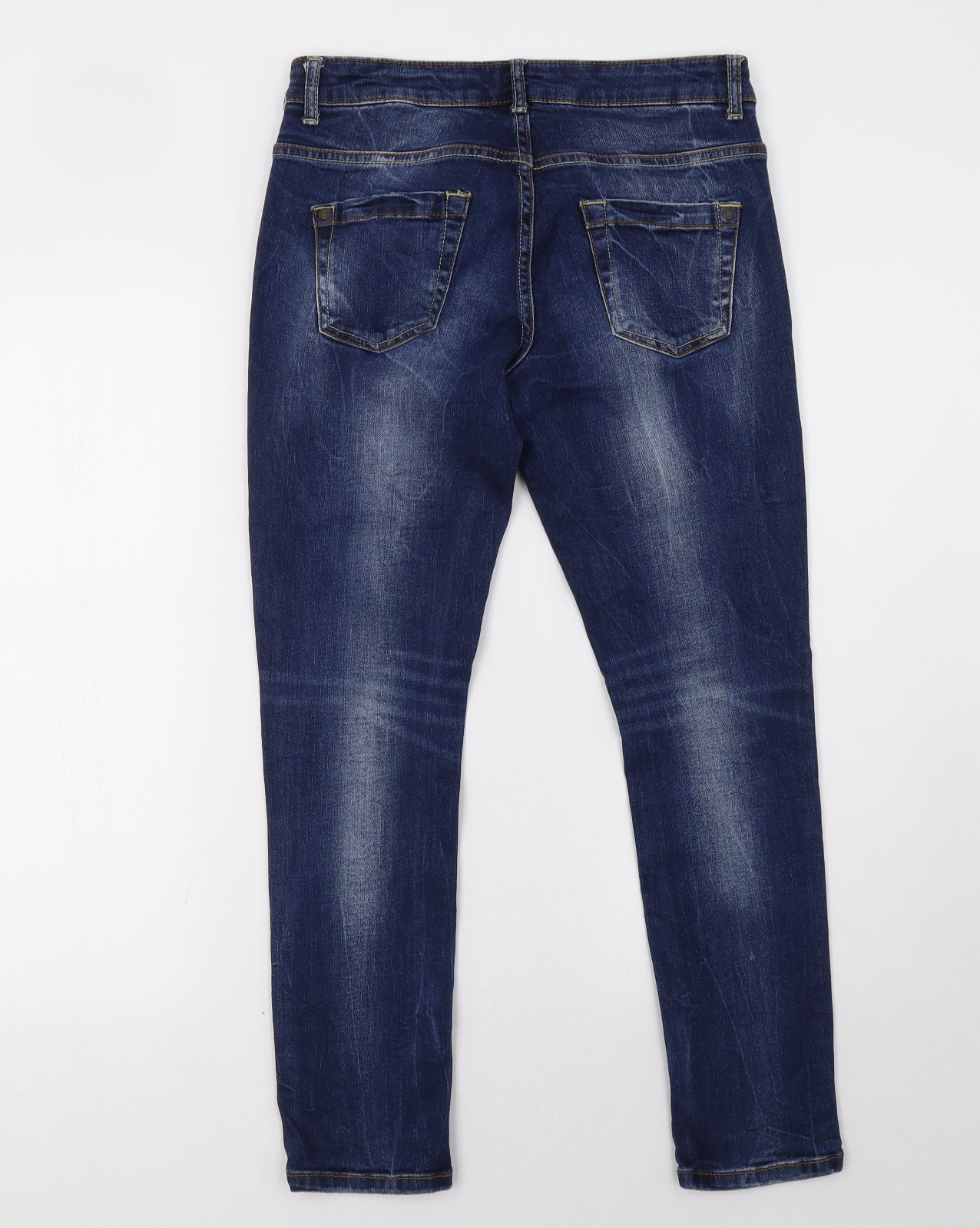 Dorothy Perkins Womens Blue   Straight Jeans Size 8 L27 in