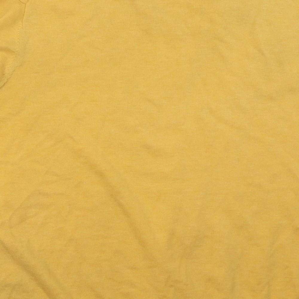 Hackett London Mens Yellow   Pullover Sweatshirt Size XL