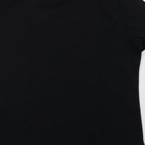 BM Womens Black   Basic T-Shirt Size L