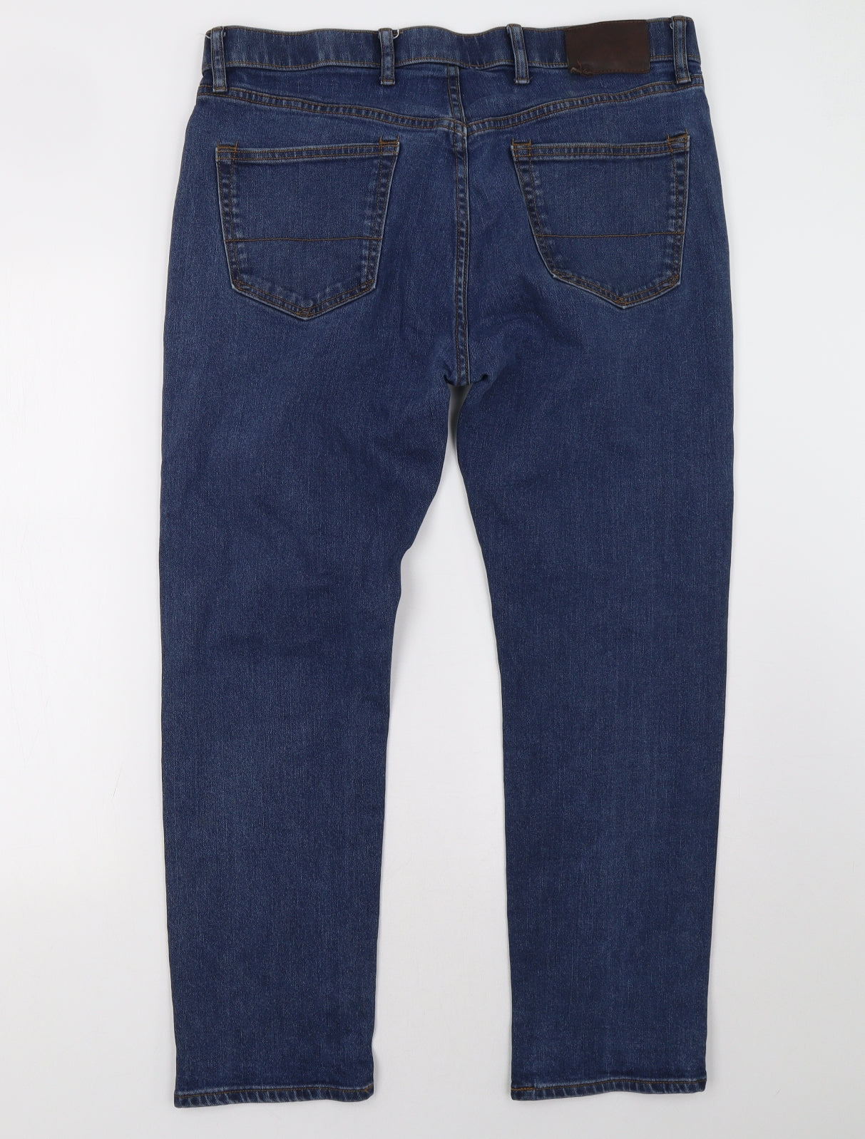 Marks and Spencer Mens Blue   Straight Jeans Size 38 L29 in