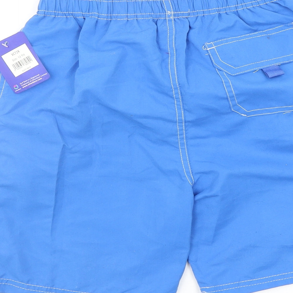 Surf State Boys Blue   Bermuda Shorts Size 13 Years