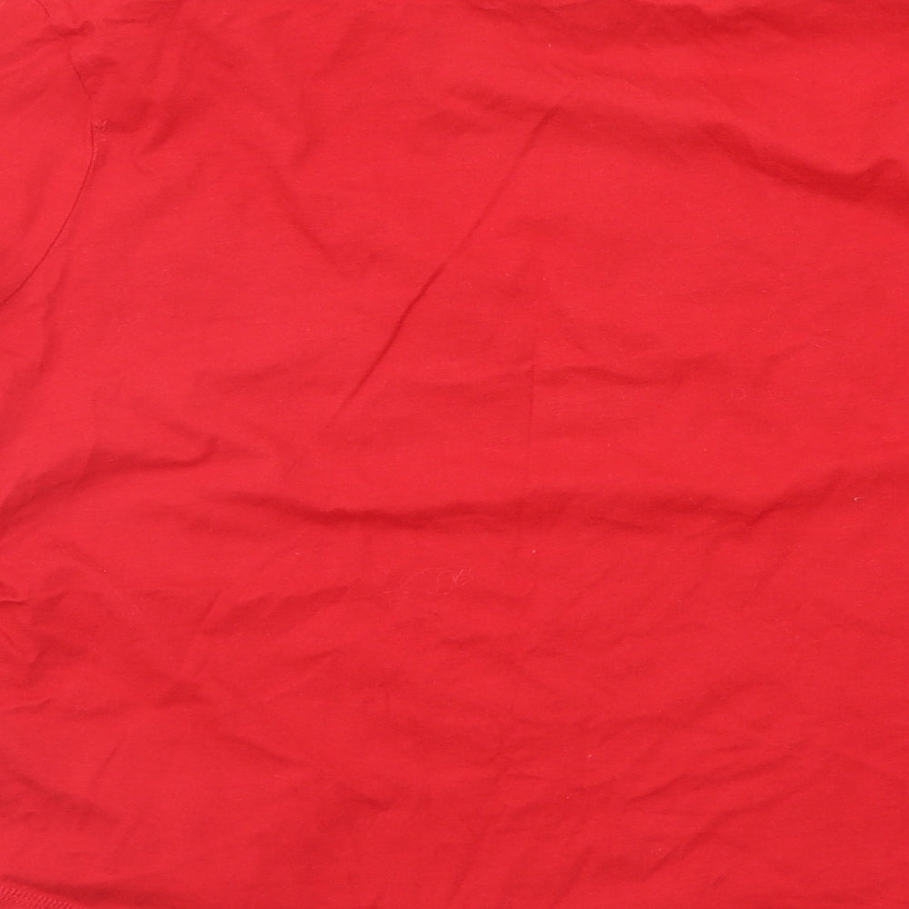 Tokyo Laundry Womens Red Solid  Top Pyjama Top Size XL