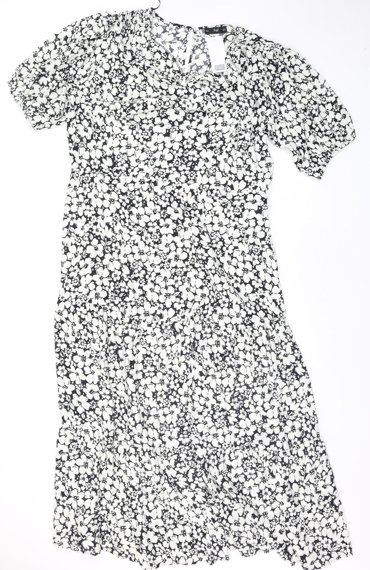 F&F Womens Multicoloured Floral  Maxi  Size 20