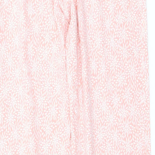 NEXT Womens Pink Floral  Capri Pyjama Pants Size S