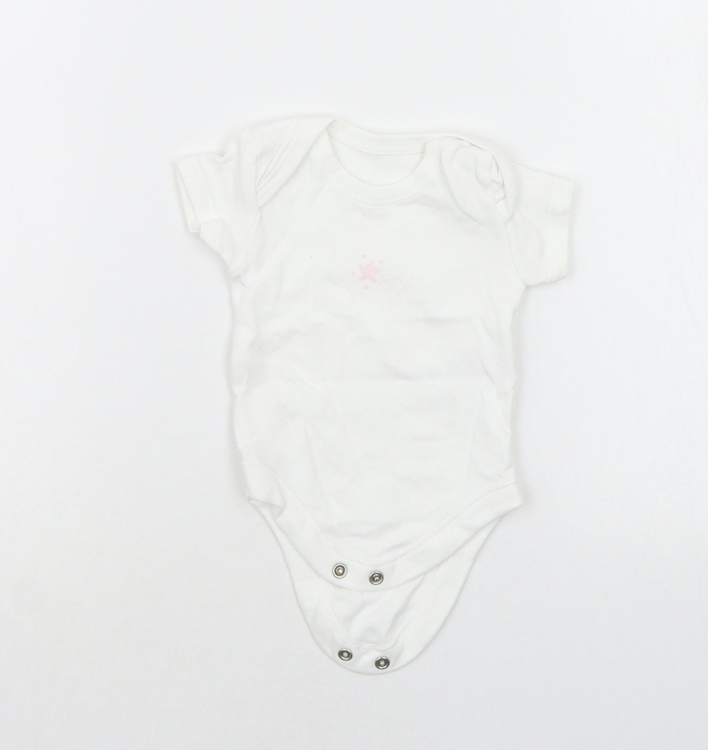 Matalan Baby White   Babygrow One-Piece Size Newborn