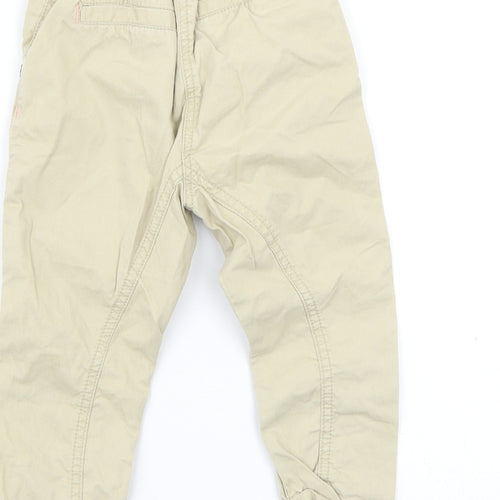 NEXT Girls Beige   Cargo Trousers Size 18-24 Months
