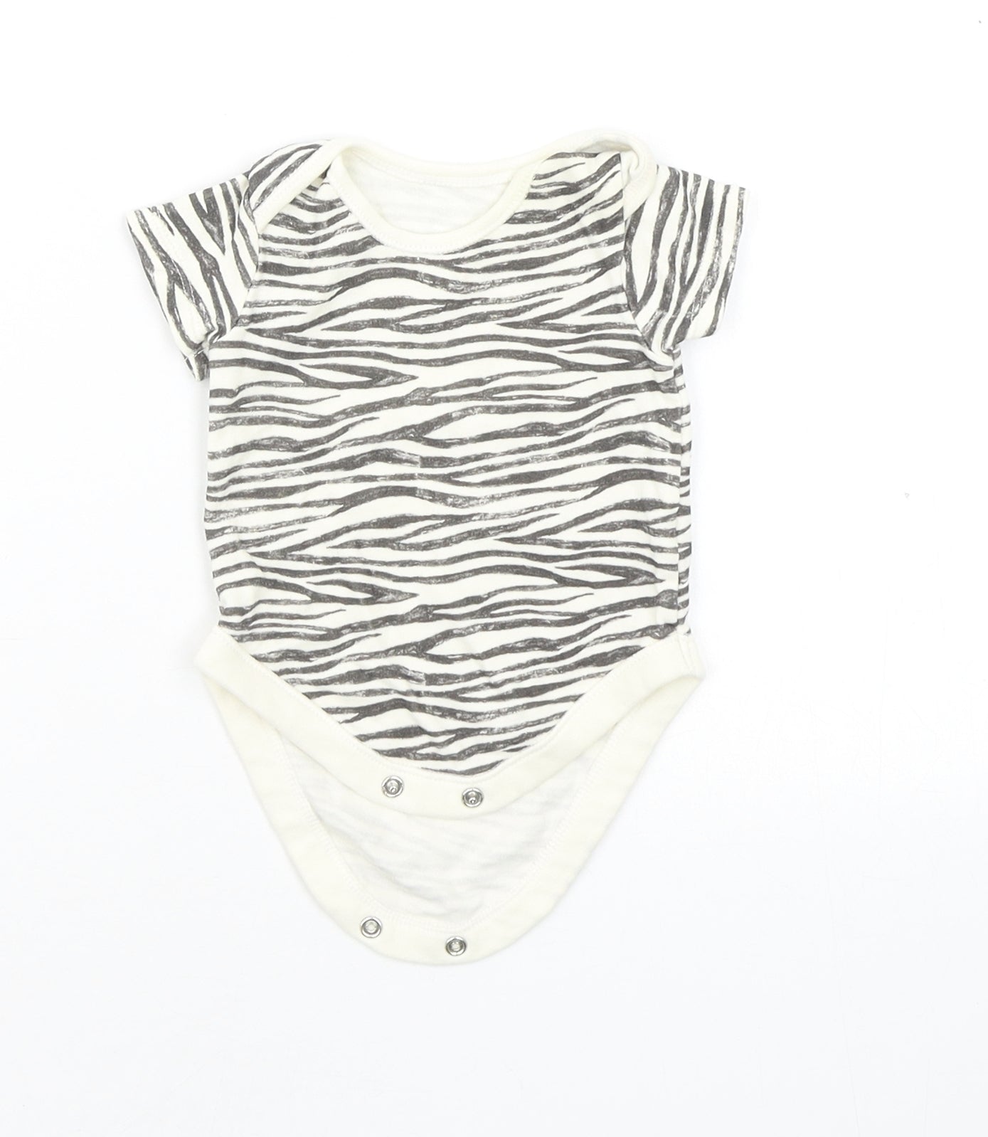 George Baby Multicoloured Animal Print  Babygrow One-Piece Size 0-3 Months