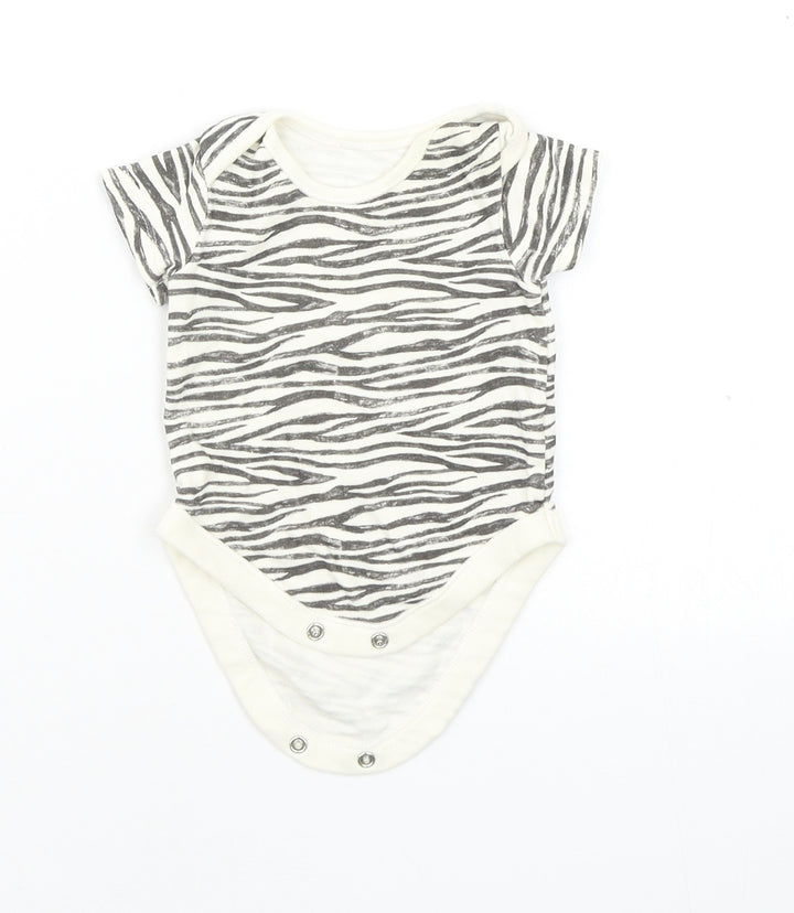 George Baby Multicoloured Animal Print  Babygrow One-Piece Size 0-3 Months