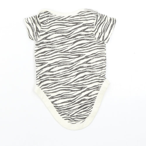 George Baby Multicoloured Animal Print  Babygrow One-Piece Size 0-3 Months