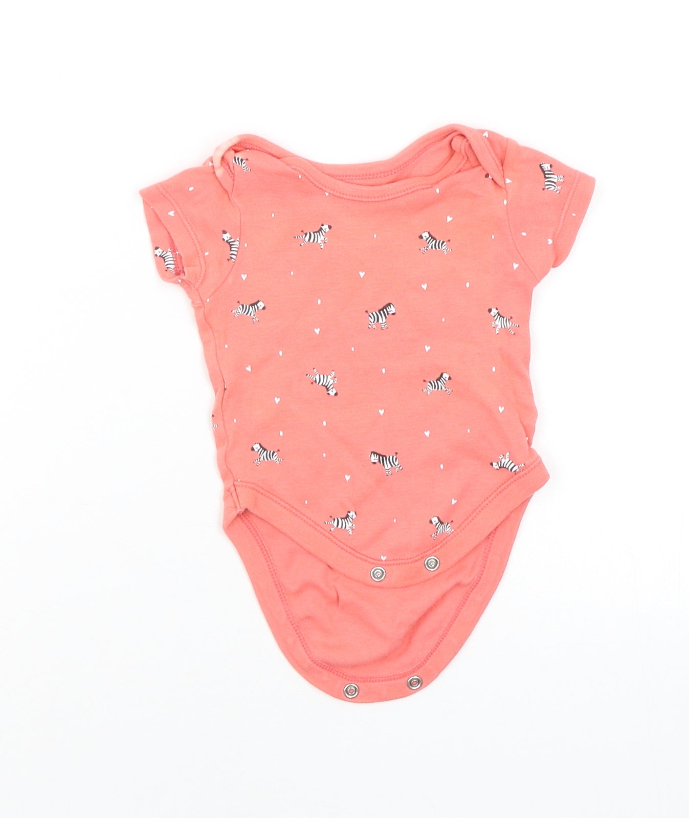 George Baby Pink   Babygrow One-Piece Size 0-3 Months