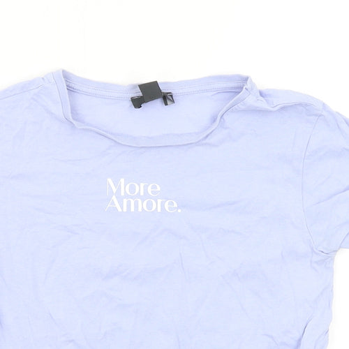 Primark Womens Blue   Basic T-Shirt Size XS