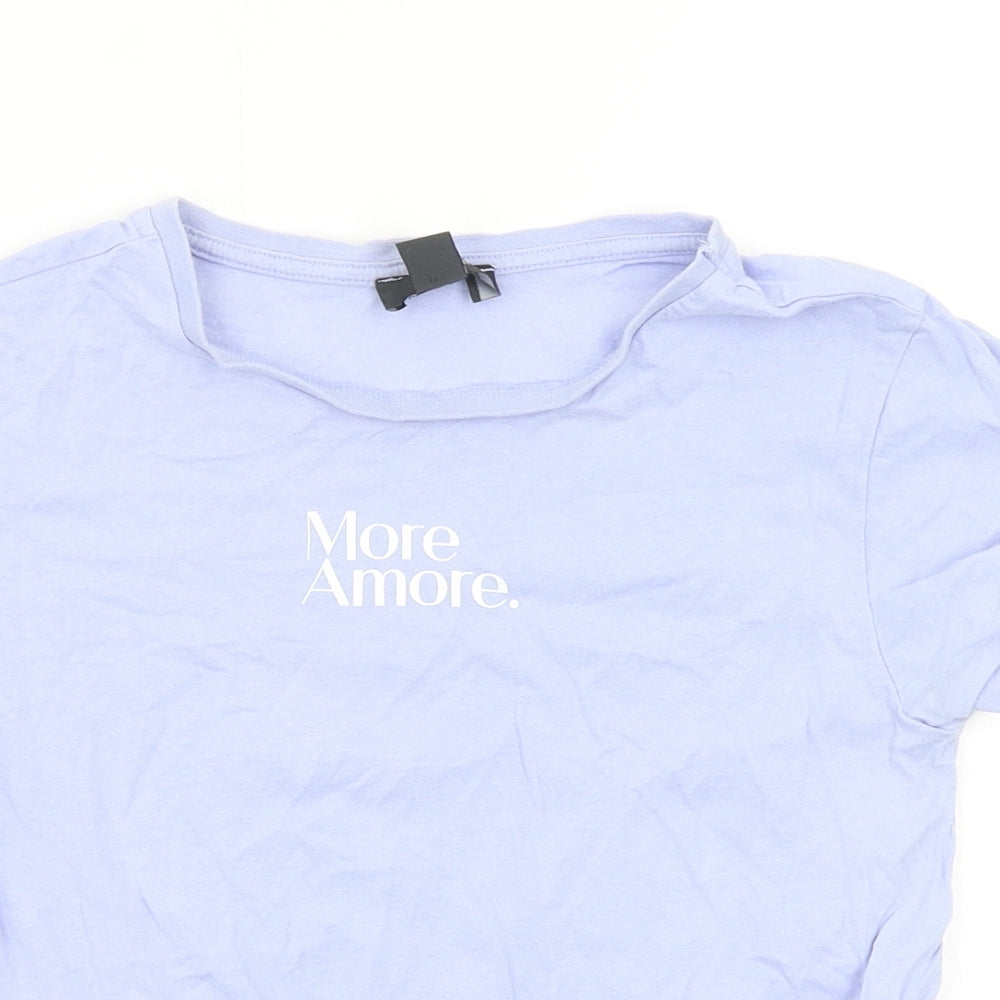 Primark Womens Blue   Basic T-Shirt Size XS