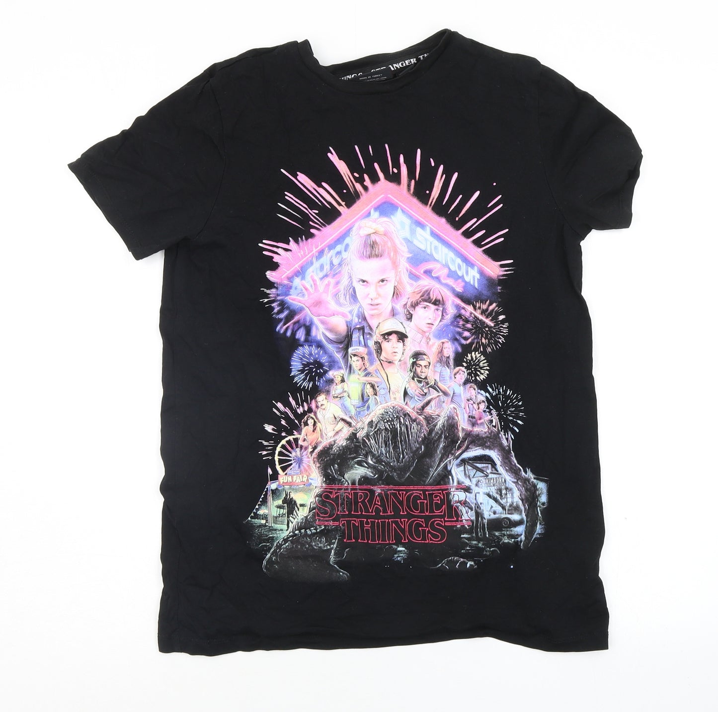 Primark Womens Black   Basic T-Shirt Size L