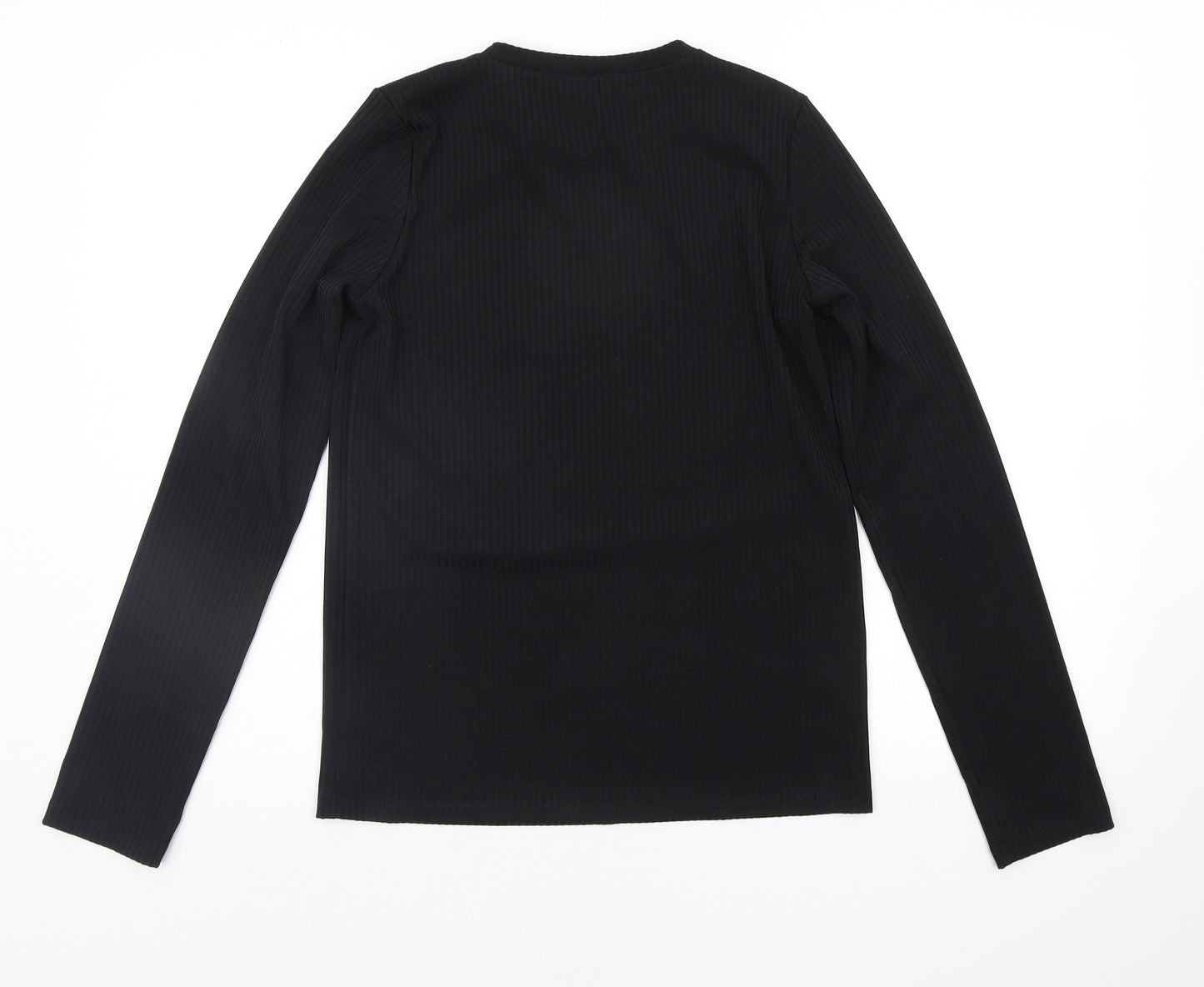 F&F Girls Black   Pullover Jumper Size 13-14 Years
