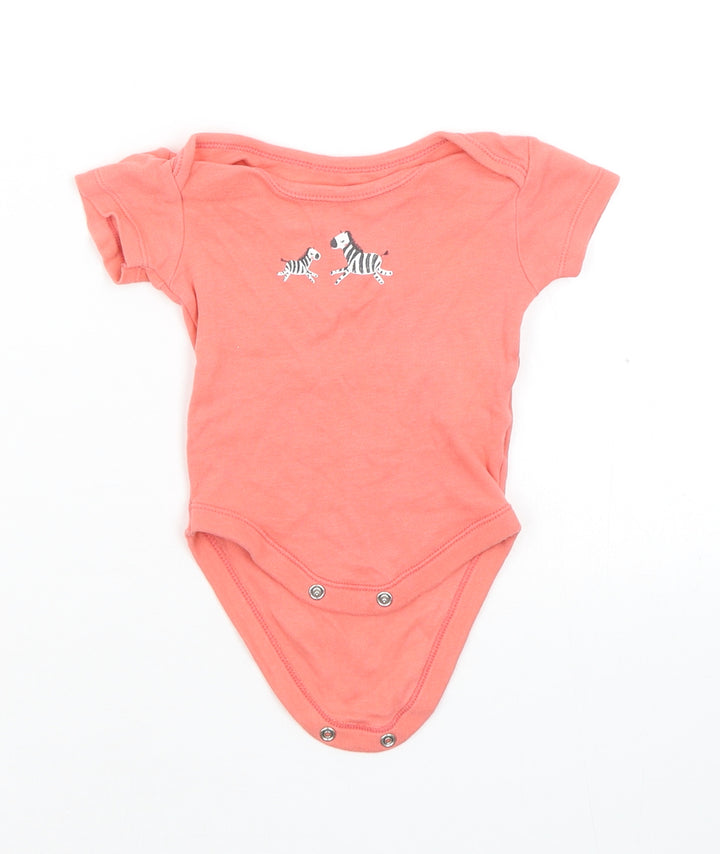 George Baby Pink Babygrow One-Piece Size 0-3 Months