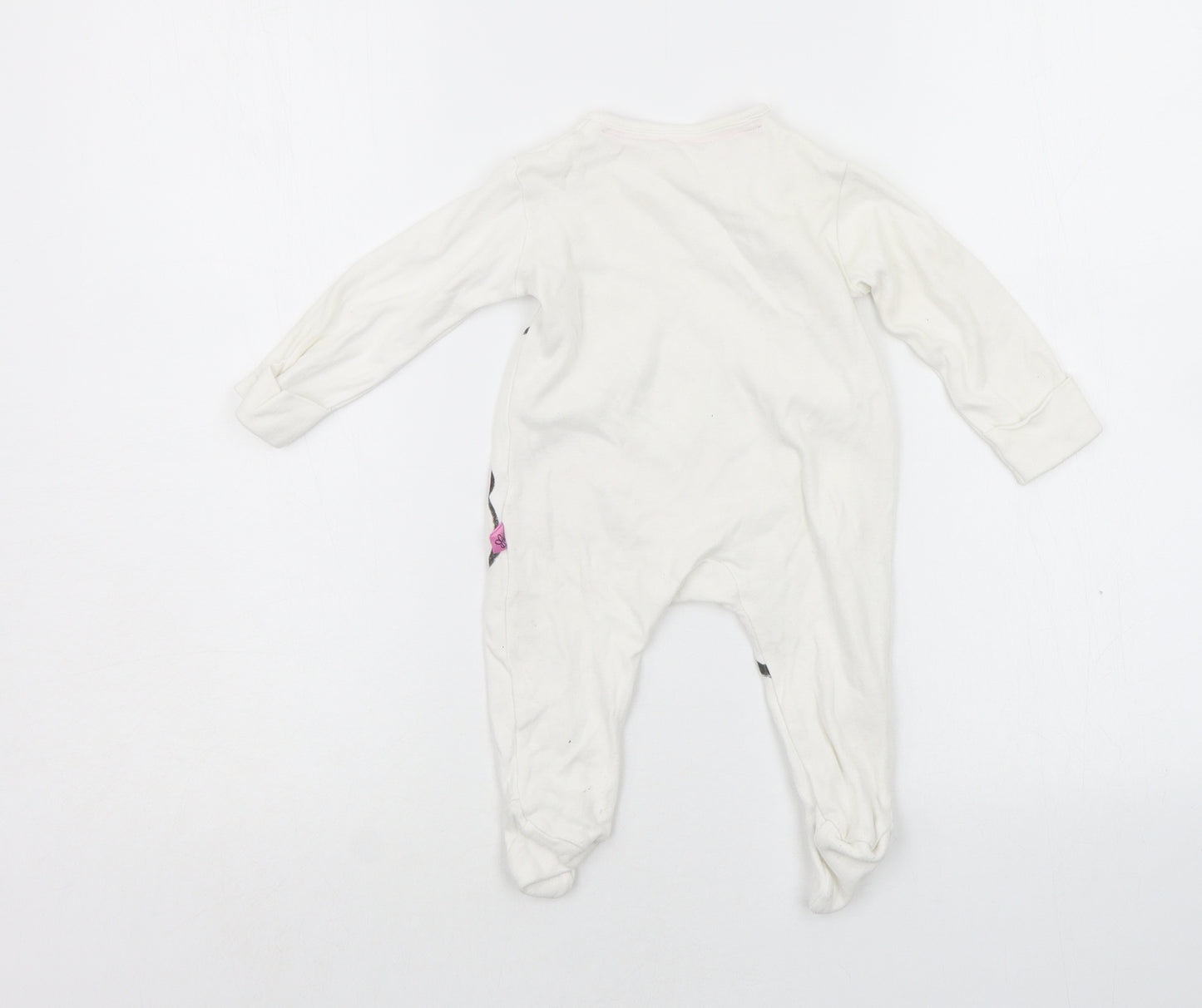 George Baby White   Babygrow One-Piece Size 3-6 Months  - Disney, Winnie the Pooh