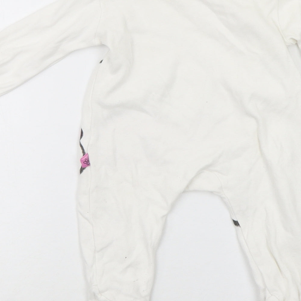 George Baby White   Babygrow One-Piece Size 3-6 Months  - Disney, Winnie the Pooh