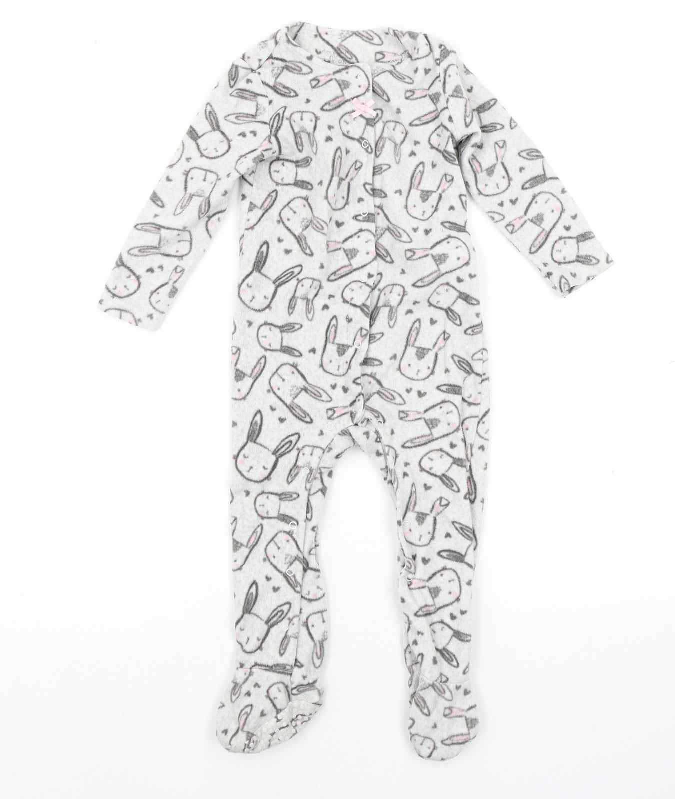 F&F Baby Grey   Babygrow One-Piece Size 12-18 Months