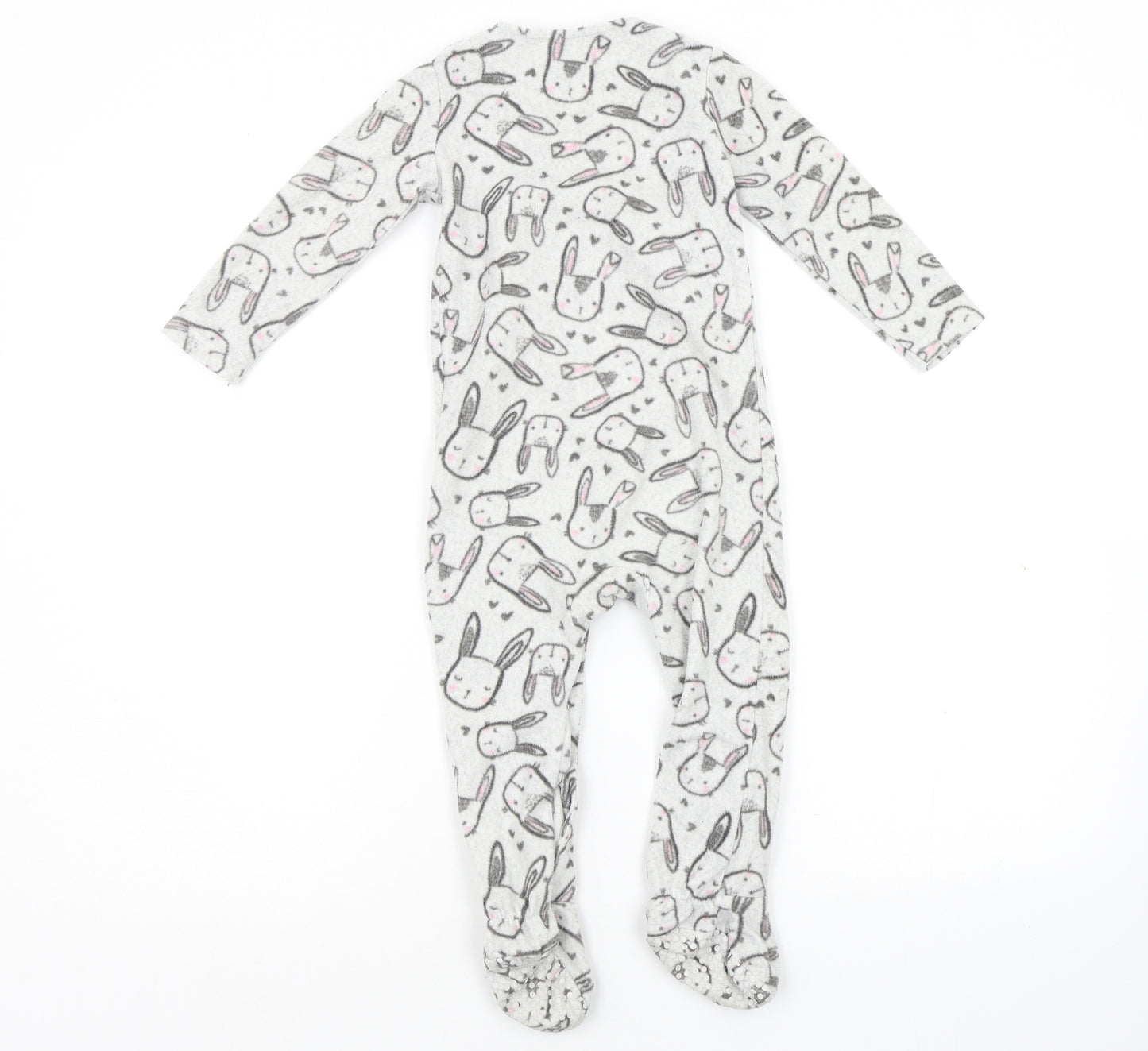 F&F Baby Grey   Babygrow One-Piece Size 12-18 Months