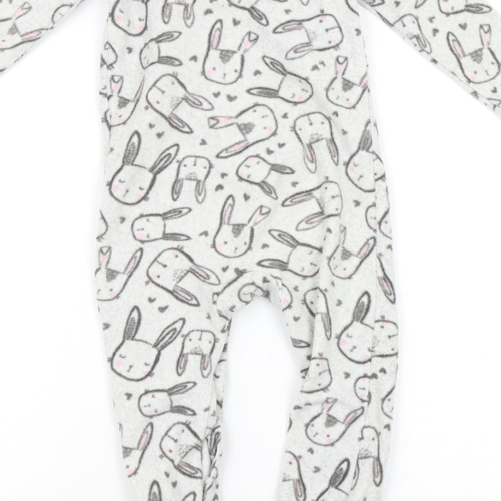 F&F Baby Grey   Babygrow One-Piece Size 12-18 Months