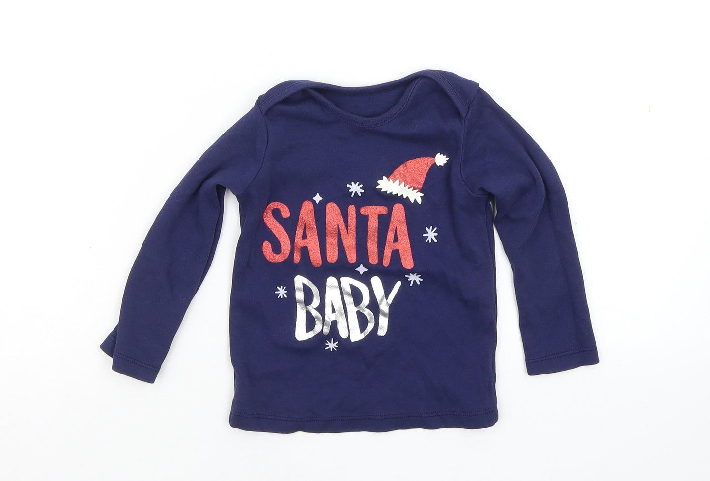 George Baby Blue   Basic T-Shirt Size 9-12 Months