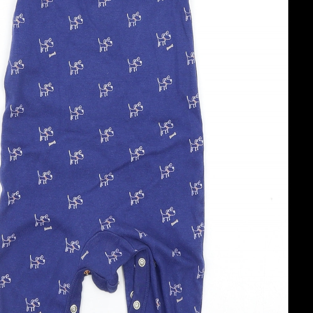 Marks and Spencer Baby Blue   Romper One-Piece Size 6-9 Months