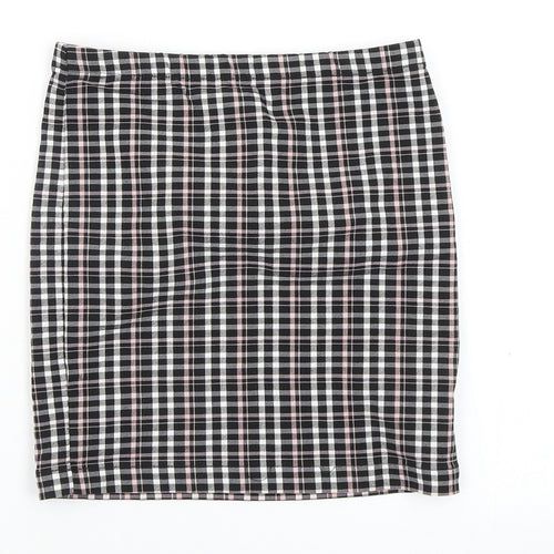 New Look Girls Multicoloured Check  Mini Skirt Size 10 Years