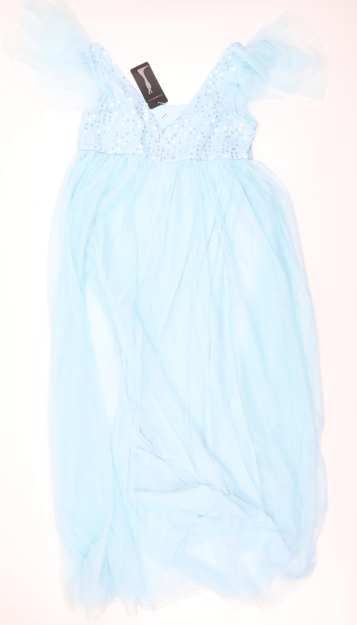 Ever-Pretty Womens Blue   Maxi  Size 18