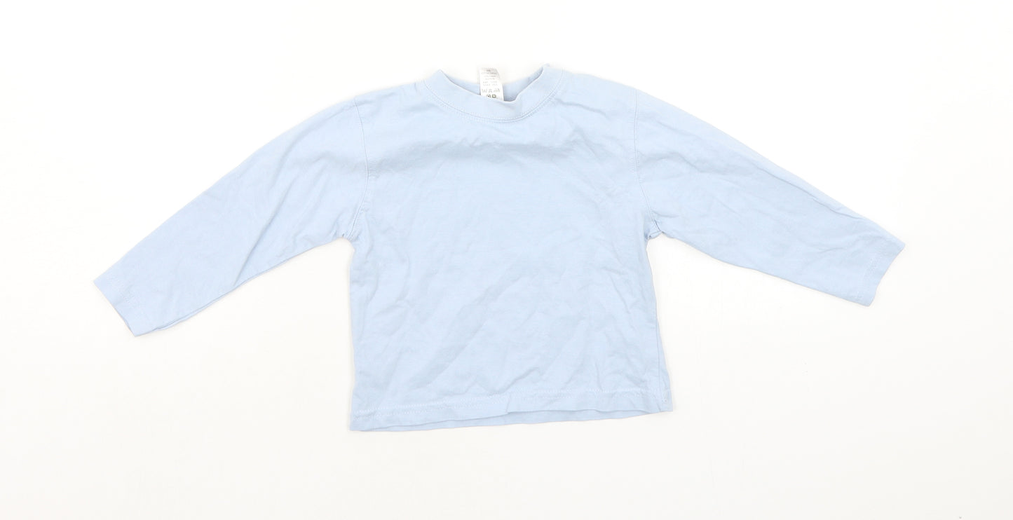George Baby Blue   Basic T-Shirt Size 12-18 Months