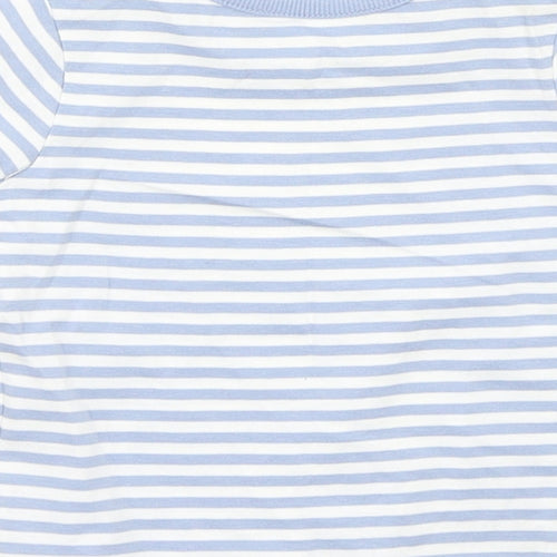 George Baby Blue Striped  Basic T-Shirt Size 3-6 Months