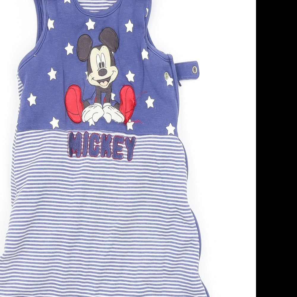 Disney Baby Baby Blue Striped  Cami One Piece Size 6-9 Months