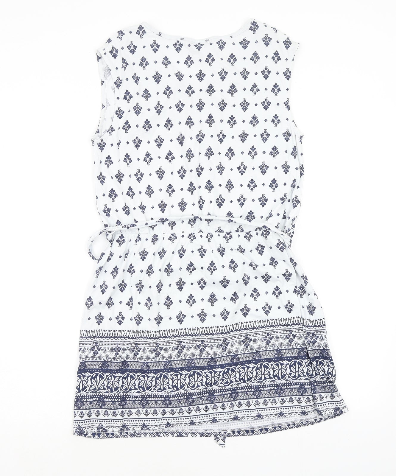 TU Womens Multicoloured Argyle/Diamond  Tank Dress  Size 12