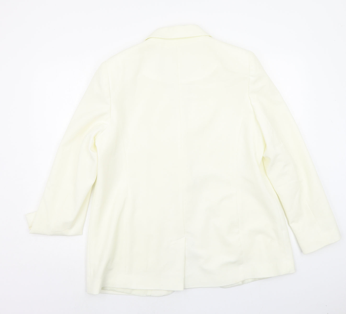 Papaya Womens White Houndstooth  Jacket  Size 18