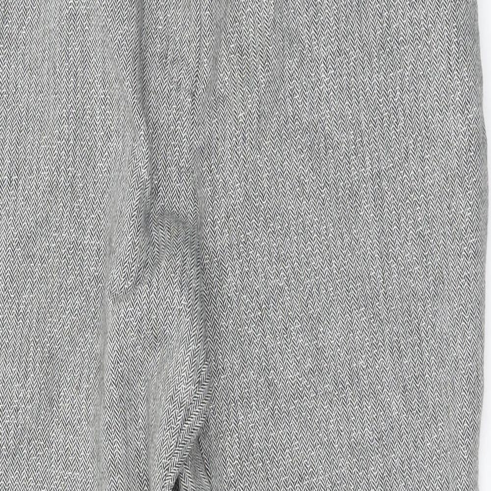Marks and Spencer Womens Grey   Trousers  Size 16 L27 in